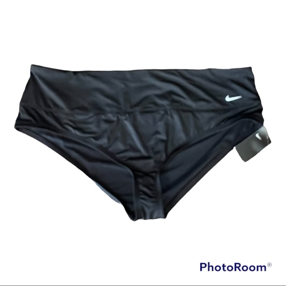 Nike Women's High Waisted Plus Size Swimsuit Bikini Bottom - Picture 4 of 8